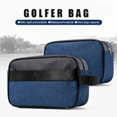 Αξεσουάρ Golf Valuables Pouch Organizer με ιμάντα μεταφοράς Μεγάλης χωρητικότητας Αξεσουάρ γκολφ Τσάντα χειρός με φερμουάρ Τσάντα για μπάλα του γκολφ