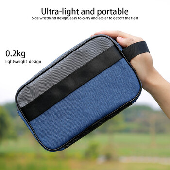 Αξεσουάρ Golf Valuables Pouch Organizer με ιμάντα μεταφοράς Μεγάλης χωρητικότητας Αξεσουάρ γκολφ Τσάντα χειρός με φερμουάρ Τσάντα για μπάλα του γκολφ