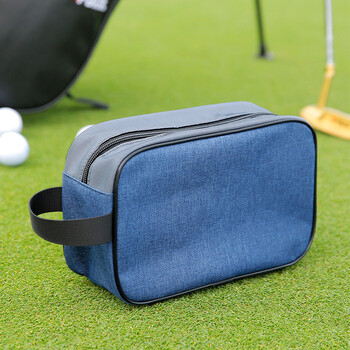 Αξεσουάρ Golf Valuables Pouch Organizer με ιμάντα μεταφοράς Μεγάλης χωρητικότητας Αξεσουάρ γκολφ Τσάντα χειρός με φερμουάρ Τσάντα για μπάλα του γκολφ