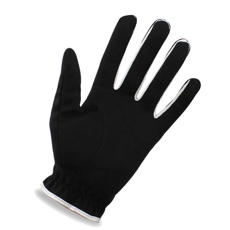 1 buc mănuși de golf pentru bărbați, microfibră moale, culoare neagră, mănuși de golf pentru bărbați, mâna stângă/dreapta, anti-alunecare.