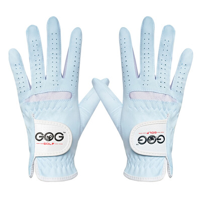 Γυναικεία γάντια γκολφ για κορίτσια Επαγγελματίας 1 Ζεύγος Ροζ Μπλε 2 Χρώματα υφασμάτινο αθλητικό μπαλάκι γκολφ τένις δώρο μπέιζμπολ 1 ζευγάρι