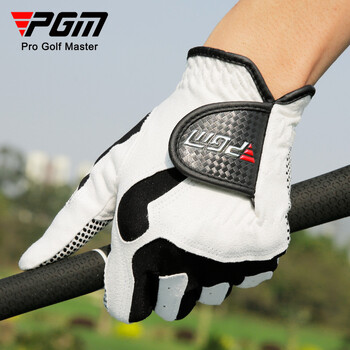 PGM Professional Golf Gloves Υφασμάτινο ύφασμα μικροϊνών αναπνεύσιμα αντιολισθητικά γάντια Club Swing Putting Εκπαιδευτικά Γάντια ST017