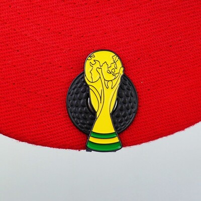 Odnímateľný golfový marker Tiger, klip na klobúk, ľahký prenosný golfový marker, tréningový magnetický golfový príslušenstvo