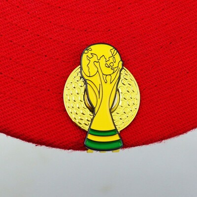 Odnímateľný golfový marker Tiger, klip na klobúk, ľahký prenosný golfový marker, tréningový magnetický golfový príslušenstvo