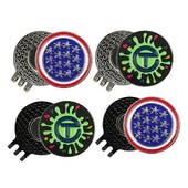 Magnetski marker za golf lopticu Stezaljka za golf šešir Kape za golf od nehrđajućeg čelika Stezaljka Oznaka položaja loptice za dodatke za golf Pomagala za vježbanje