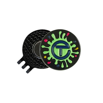 Magnetski marker za golf lopticu Stezaljka za golf šešir Kape za golf od nehrđajućeg čelika Stezaljka Oznaka položaja loptice za dodatke za golf Pomagala za vježbanje