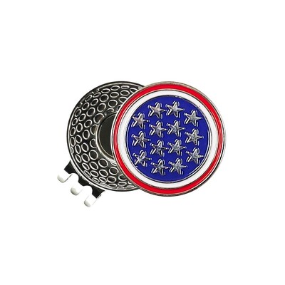 Magnetski marker za golf lopticu Stezaljka za golf šešir Kape za golf od nehrđajućeg čelika Stezaljka Oznaka položaja loptice za dodatke za golf Pomagala za vježbanje