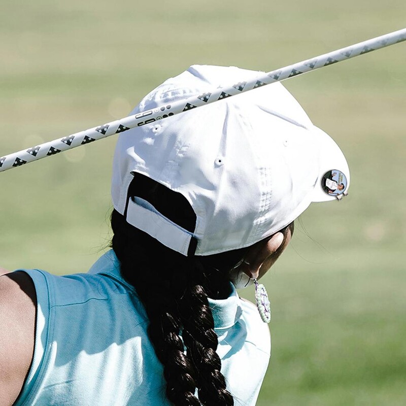 Smiješna kopča za šešir za golf, magnetska kopča za markere za loptice, bejzbolska kapa, dekor za sportove na otvorenom, metalni rever, nakit za ljubitelje golfa