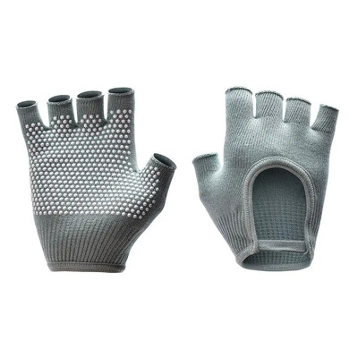 Moteriškos kvėpuojančios plonos jogos sportinės pirštinės Svorių kilnojimas Neslystantis treniruoklių salė Fitneso pirštinės Pilateso pratimų pirštinės