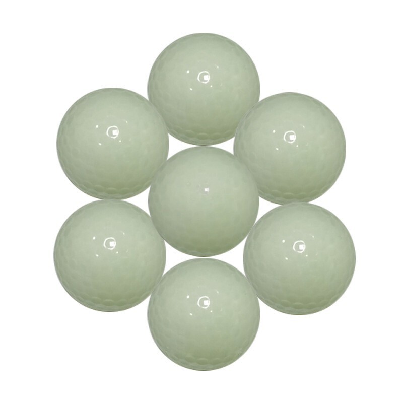 3 vnt fluorescenciniai golfo kamuoliukai Šviečiantys golfo kamuoliai Ryškus naktinis švytėjimas Daugkartinio naudojimo treniruotės smūgiuoti golfo kamuoliuką