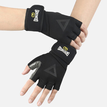 1 Pair Gym Gloves Fitness Γάντια άρσης βαρών Body Building Προπόνηση Αθλητική Άσκηση Ποδηλασία Αθλητική προπόνηση Γάντια για άνδρες Γυναίκες