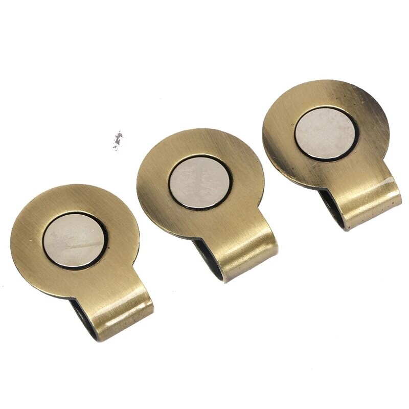 Nova oznaka za kopču za šešir za golf 20/25 mm Oznaka za lopticu Oznaka za golf Srebrna prazna magnetska oznaka za lopticu Dodaci za golf