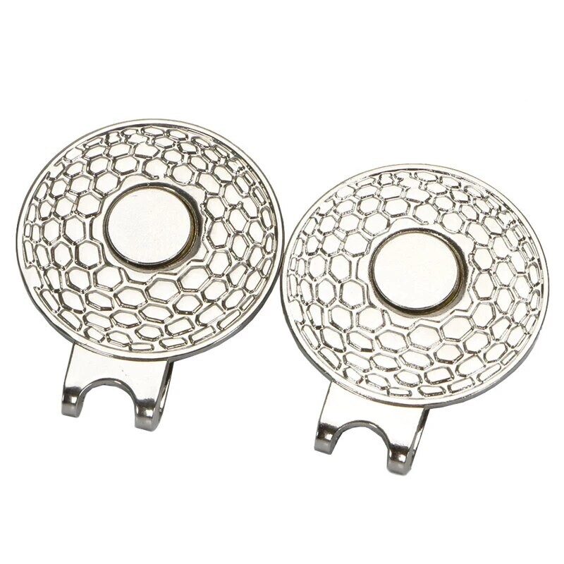 Nova oznaka za kopču za šešir za golf 20/25 mm Oznaka za lopticu Oznaka za golf Srebrna prazna magnetska oznaka za lopticu Dodaci za golf