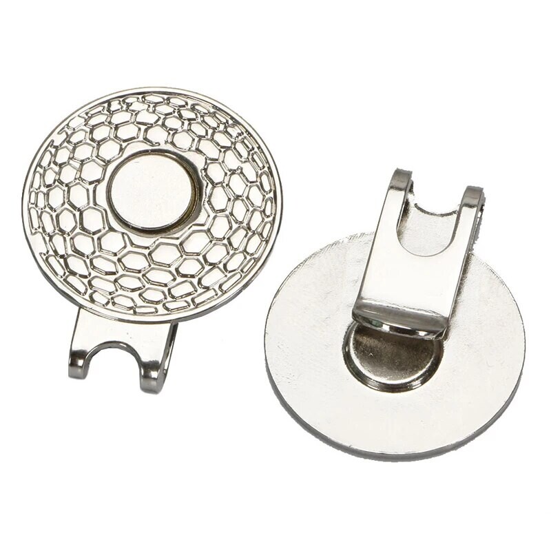 Nova oznaka za kopču za šešir za golf 20/25 mm Oznaka za lopticu Oznaka za golf Srebrna prazna magnetska oznaka za lopticu Dodaci za golf