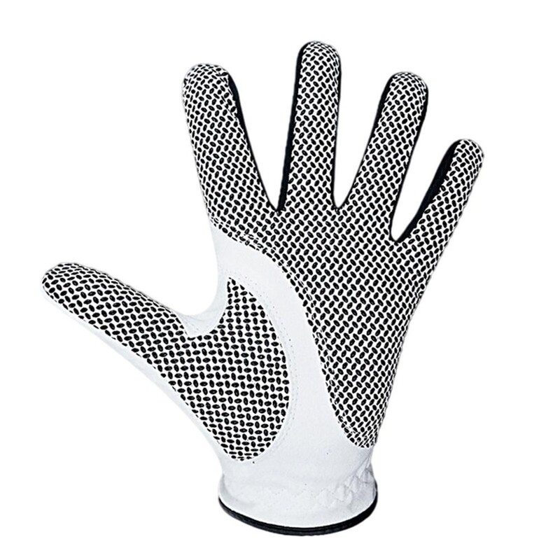 Rukavice za golf Muške prozračne rukavice za golf za lijevu/desnu ruku Neklizajuća rukavica za golf od mikrovlakana s dodatkom za golf od granula otpornog na klizanje