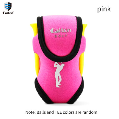 Caiton vodootporna torba za mini golf: uključuje 4 majice i 2 loptice, kukice za bilo koju torbu ili remen, dodatke za golf