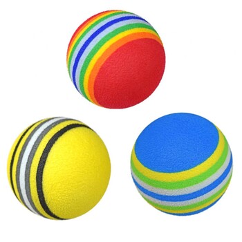 Sponge Ball Toys Dia.40mm For Indoor Practice Indoor Practice Ball Training Aid Eva Ball Golf Ball Training Ball Playground Toy Ball Training Ball