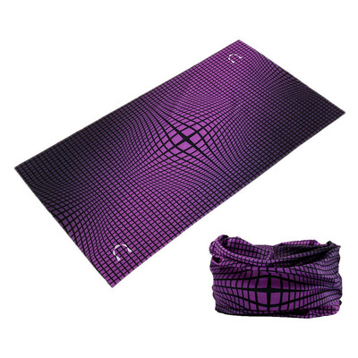 Design gradient Batic sport Tub Bandane fără sudură Femei Bărbați Mască de față Ciclism Balaclava Multifuncțional Gâtul Gât Grid Esarfă