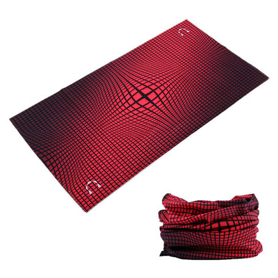 Design gradient Batic sport Tub Bandane fără sudură Femei Bărbați Mască de față Ciclism Balaclava Multifuncțional Gâtul Gât Grid Esarfă