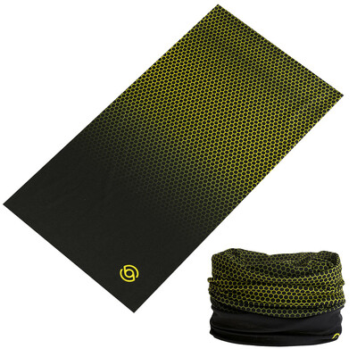 Design gradient Batic sport Tub Bandane fără sudură Femei Bărbați Mască de față Ciclism Balaclava Multifuncțional Gâtul Gât Grid Esarfă