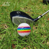 Golfo kamuoliukai Itin ilgo nuotolio trijų sluoksnių kamuoliukai, skirti profesionalių varžybų žaidimams. Patvarūs masažiniai kamuoliai