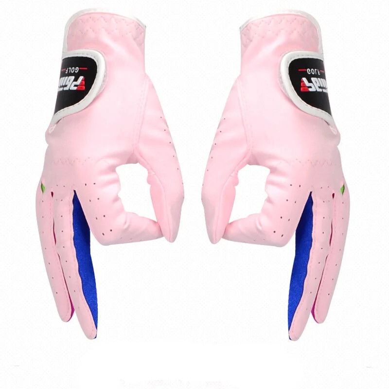 PGM 1 par rukavica za golf, meke prozračne dječje rukavice za lijevu i desnu ruku za sport na otvorenom, neklizajuće rukavice za dječake i djevojčice ST010