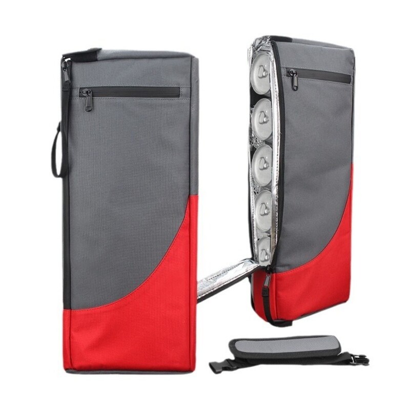 6 limenki Coca Cole Golf Torba za hlađenje velikog kapaciteta s džepnim pićima Vreća za led Torba za hlađenje Izolirana torba za pivo Piknik na otvorenom