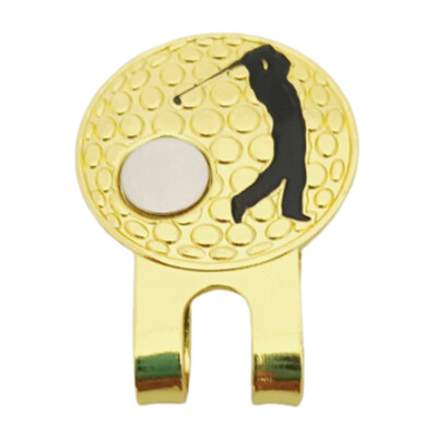 Metalne magnetne kopče za šešire za golf Alat za nišanjenje u golfu Jedinstvene dvostrane magnetne kopče za šešire za muškarce i žene Pokloni za golf