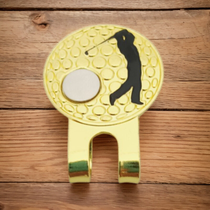 Metalne magnetne kopče za šešire za golf Alat za nišanjenje u golfu Jedinstvene dvostrane magnetne kopče za šešire za muškarce i žene Pokloni za golf