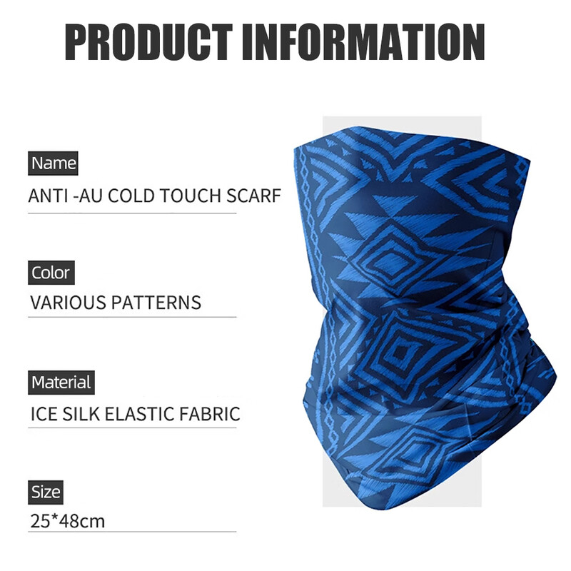 ThinkRider UPF 50+ Καλοκαιρινή προστασία από υπεριώδη ακτινοβολία Ποδηλασία Κασκόλ ποδηλάτου Μάσκα προσώπου Τρέξιμο κεφαλόδεσμοι ανδρική μοτοσυκλέτα Bandana Cooling