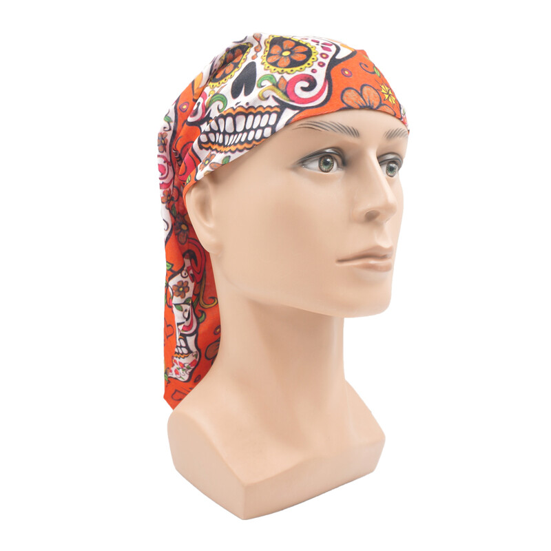 Skull Face Bandana για Ποδηλασία Πεζοπορία Ψάρεμα Προστασία από υπεριώδη ακτινοβολία Quickdry Neck Gaiter Άνδρες Γυναικείες Εκτύπωση Σκελετού Μαντίλι κεφαλιού Balaclava