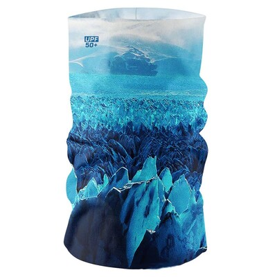 UPF50+ Αντιηλιακή προστασία Ice Silk Sports Magic Hood Ποδηλασία εξωτερικού χώρου Μάσκα ψαρέματος Σαλιάρα Ψηφιακή εκτύπωση Bandana Hombre Ciclismo