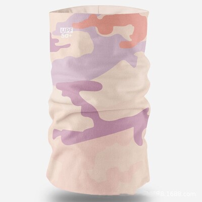 UPF50+ Αντιηλιακή προστασία Ice Silk Sports Magic Hood Ποδηλασία εξωτερικού χώρου Μάσκα ψαρέματος Σαλιάρα Ψηφιακή εκτύπωση Bandana Hombre Ciclismo