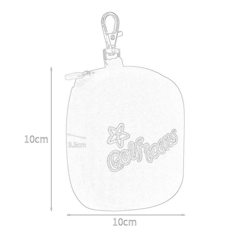 Golfa bumbiņu vidukļa soma apmācība Golfa aksesuāri Vidukļa soma Viegla āra