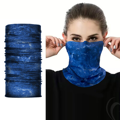 Μάσκα προσώπου ποδηλασίας Ice Silk Outdoor Masks Breathable Fishing Training Sports UV Face Scarf Neck Gaiter Summer Face Bandana Cool