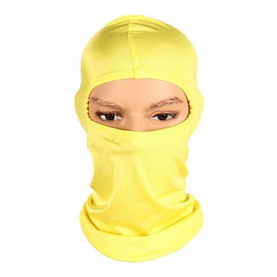Ποδηλασία Balaclava Sport Outdoor Ski Γυναικείες άντρες Ολόσωμο μάσκα για λαιμό μονόχρωμο κάλυμμα για ολόκληρο πρόσωπο Καπέλο για πατινάζ για ψάρεμα