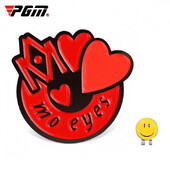 Μαρκαδόρος PGM Mini Funny Happy Face Ball Golf με μαγνητικό κλιπ για καπέλο γκολφ για καπάκι γκολφ MK001/MK009