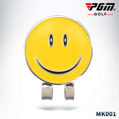 Μαρκαδόρος PGM Mini Funny Happy Face Ball Golf με μαγνητικό κλιπ για καπέλο γκολφ για καπάκι γκολφ MK001/MK009
