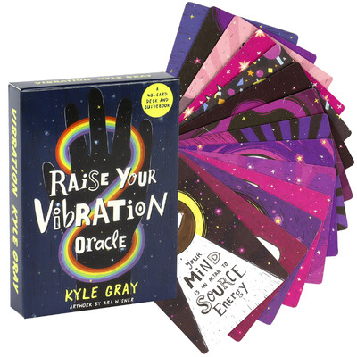 Raise Your Vibration Oracle Cards Games Oracle Deck Divination Party Desktop Toy Entertainment Leisure 18+