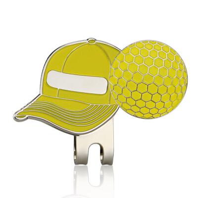 Marcator pentru minge de golf Clip pentru pălărie de golf Palarie magnetică detașabilă și design stil mănușă cu magnetice 5 culori Accesorii de golf Drop Ship