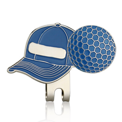 Marcator pentru minge de golf Clip pentru pălărie de golf Palarie magnetică detașabilă și design stil mănușă cu magnetice 5 culori Accesorii de golf Drop Ship