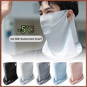 Προστασία από υπεριώδη ακτινοβολία εξωτερικού χώρου με περιτύλιγμα λαιμού Αθλητικό κάλυμμα περιτυλίγματος λαιμού Αντηλιακό κάλυμμα προσώπου Κασκόλ προσώπου Κάλυμμα προσώπου Ice Silk Mask Dropshipping