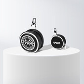 PGM Odolná prenosná golfová taška na ľadvinky/prívesok, dvojúčelová mini taška na loptičky, vodotesná taška s vreckom, pojme 3 loptičky