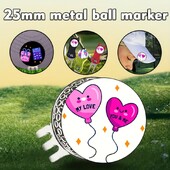 Náhradný diel na marker golfových loptičiek, zábavné kreslené ikony, vhodné pre golfové rukavice, čiapky, slnečné nohavice, opasky, magnetické príslušenstvo