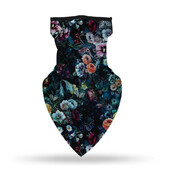 Floral Print Μοτοσικλέτα Μπαντάνα Μάσκα Προσώπου Ιππασία Κάμπινγκ Ποδηλασία Σωληνάριο Κεφαλή Κασκόλ λαιμού Γκέτα Ασπίδα προσώπου Κάλυμμα στόματος