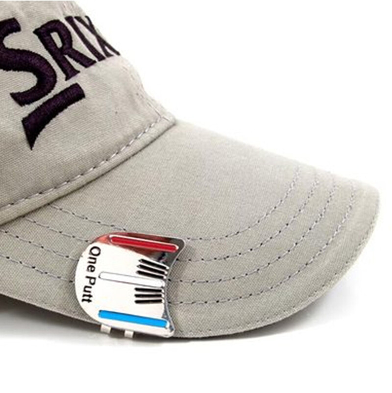 Odvojivi dar za igrača golfa, kopča za golf kapu, kopča za golf šešir s magnetskim markerom za golf lopticu, pas bundeva za noć vještica