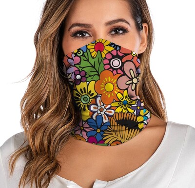 Moterims Vyrams Bandana Neck Gaiter Tube Galvos apdangalai Veidui Šalikas Dulkėms Motociklo Veido Kaukė Vėjo nepraleidžiantis šalikas