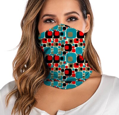 Moterims Vyrams Bandana Neck Gaiter Tube Galvos apdangalai Veidui Šalikas Dulkėms Motociklo Veido Kaukė Vėjo nepraleidžiantis šalikas