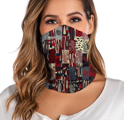 Moterims Vyrams Bandana Neck Gaiter Tube Galvos apdangalai Veidui Šalikas Dulkėms Motociklo Veido Kaukė Vėjo nepraleidžiantis šalikas