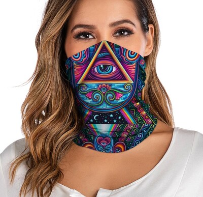 Moterims Vyrams Bandana Neck Gaiter Tube Galvos apdangalai Veidui Šalikas Dulkėms Motociklo Veido Kaukė Vėjo nepraleidžiantis šalikas